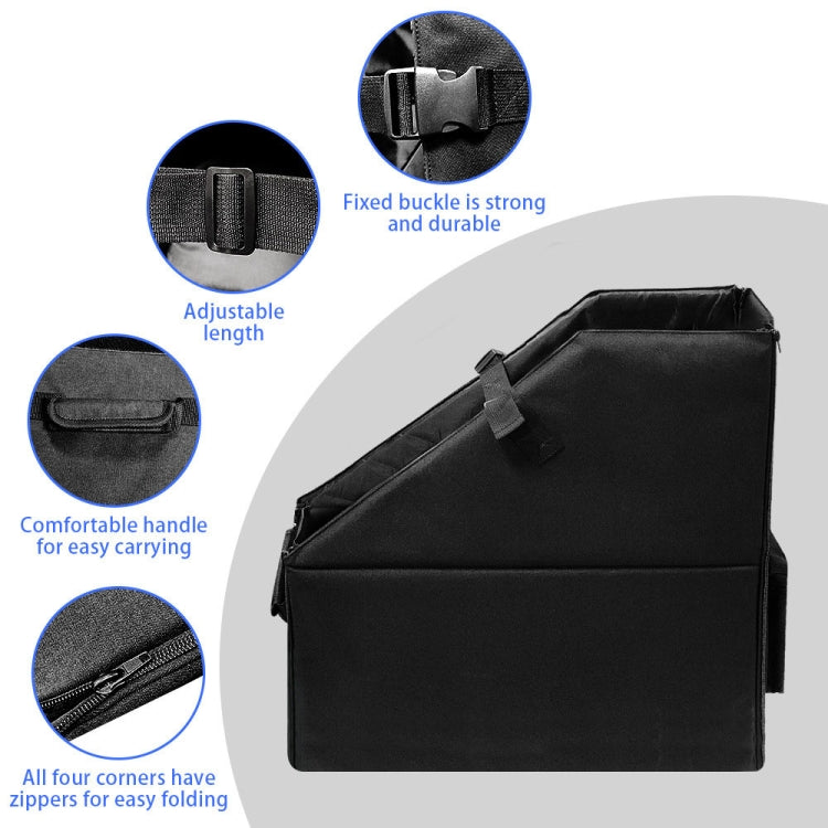 Oxford Cloth Car Trunk Folding Bicycle Storage Box with Dust Cover(Black) - Stowing Tidying by PMC TechLife | Online Shopping South Africa | PMC TechLife | Buy Now Pay Later Mobicred
