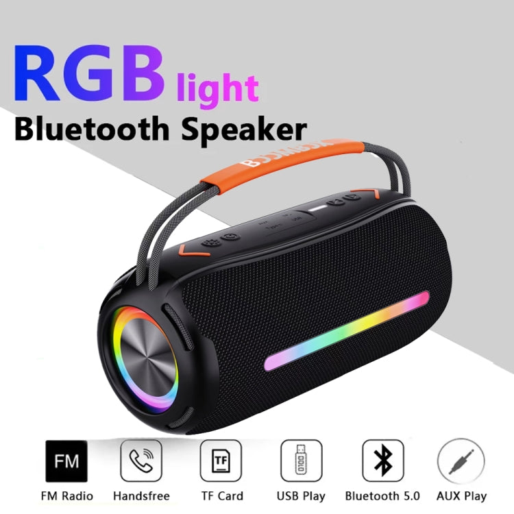 T&G X360 20W RGB Colorful Bluetooth Speaker Portable Outdoor 3D Stereo Speaker(Blue) - free shipping - PMC Jewellery - Order now!