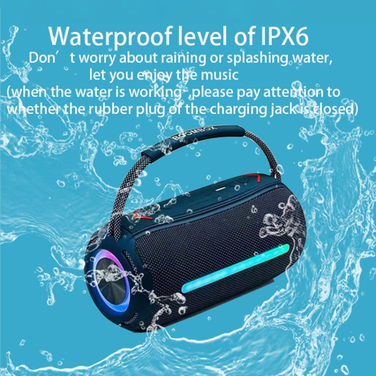T&G X360 20W RGB Colorful Bluetooth Speaker Portable Outdoor 3D Stereo Speaker(Blue) - free shipping - PMC Jewellery - Order now!
