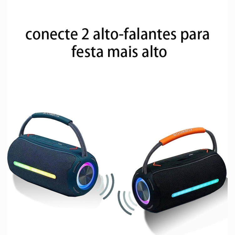 T&G X360 20W RGB Colorful Bluetooth Speaker Portable Outdoor 3D Stereo Speaker(Blue) - free shipping - PMC Jewellery - Order now!