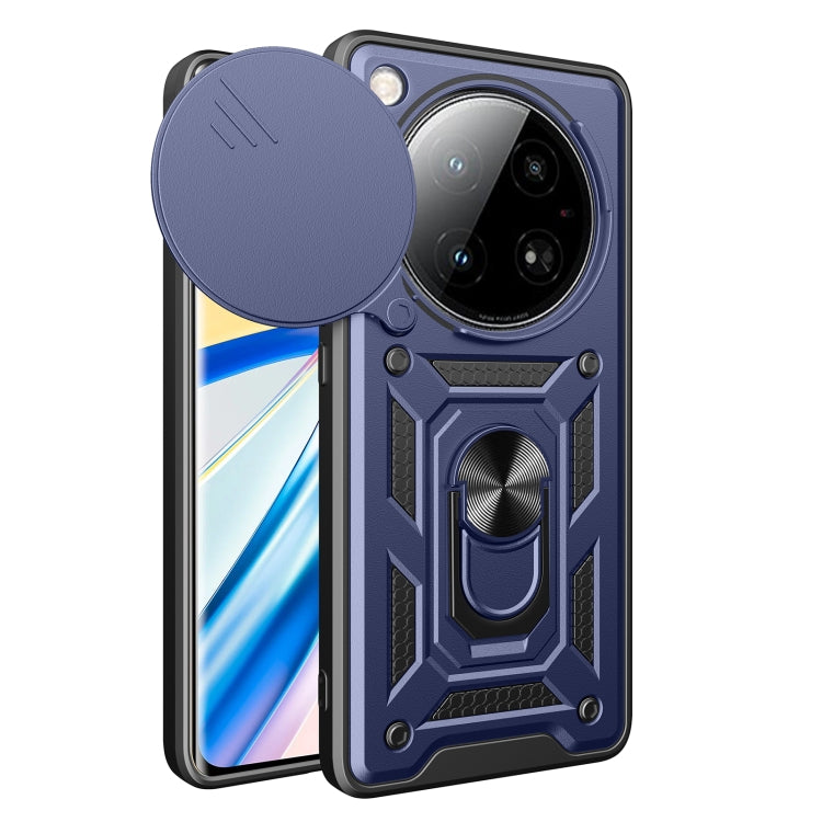 For Infinix Zero 40 5G Sliding Camera Cover Design TPU+PC Phone Case(Blue) - free shipping - PMC TechLife - Order now!