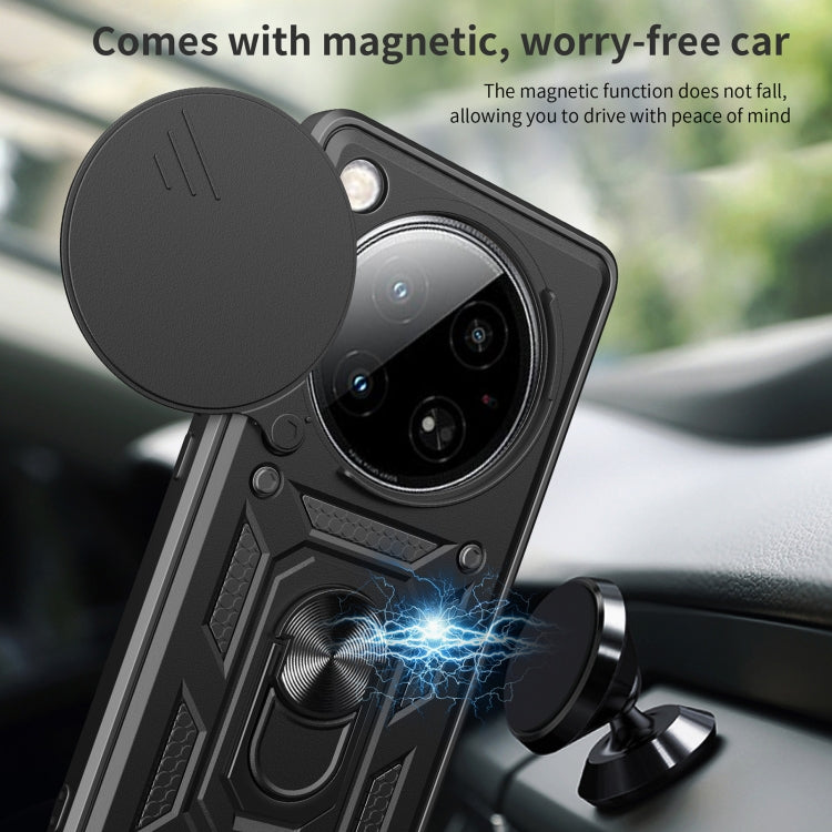 For Infinix Zero 40 5G Sliding Camera Cover Design TPU+PC Phone Case(Gold) - free shipping - PMC TechLife - Order now!