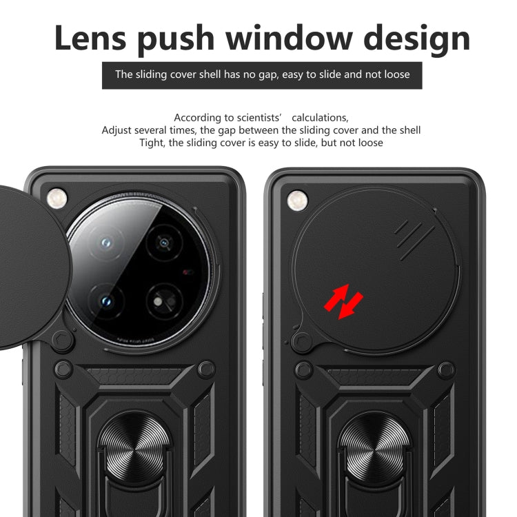 For Infinix Zero 40 5G Sliding Camera Cover Design TPU+PC Phone Case(Silver) - free shipping - PMC TechLife - Order now!