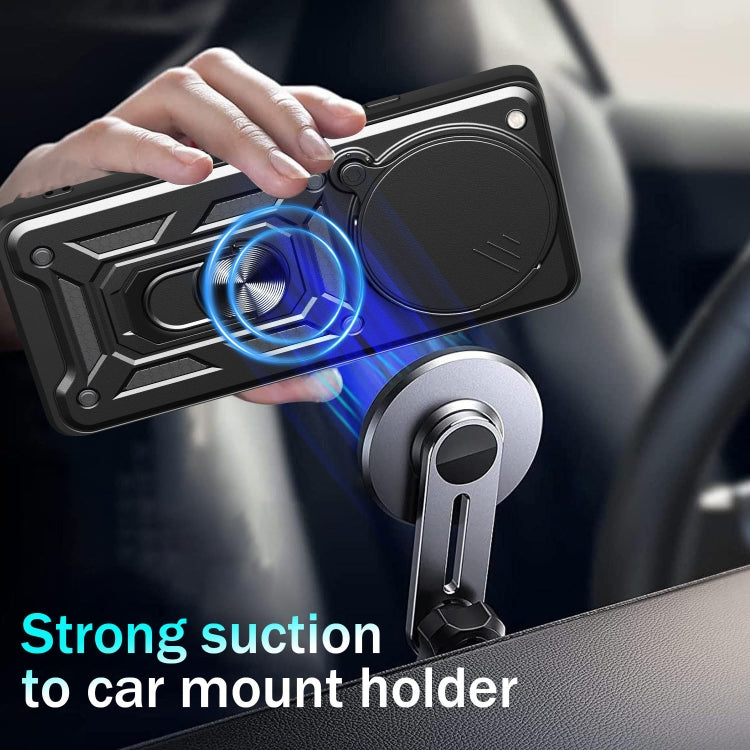 For Infinix Zero 40 4G Sliding Camera Cover Design TPU+PC Phone Case(Black) - free shipping - PMC TechLife - Order now!