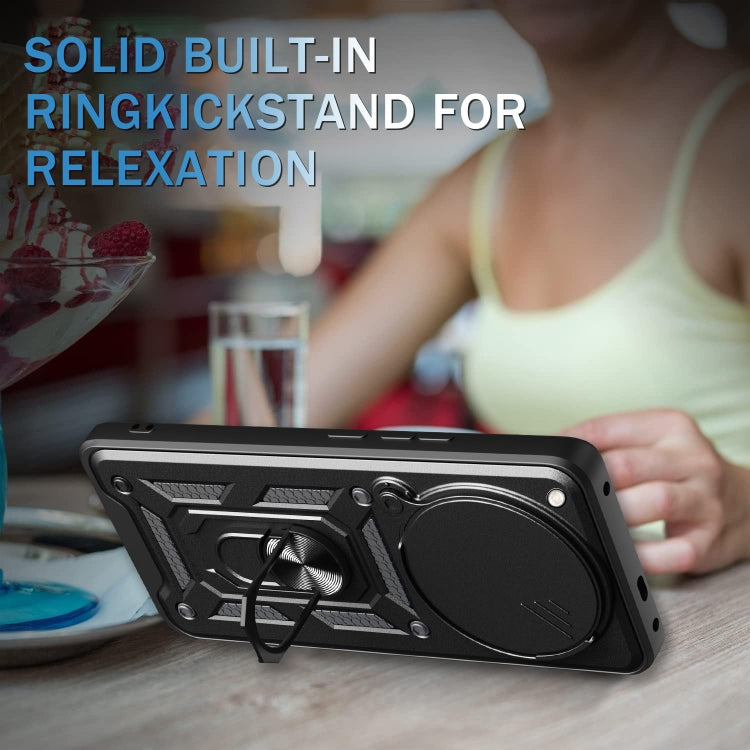 For Infinix Zero 40 4G Sliding Camera Cover Design TPU+PC Phone Case(Gold) - free shipping - PMC TechLife - Order now!