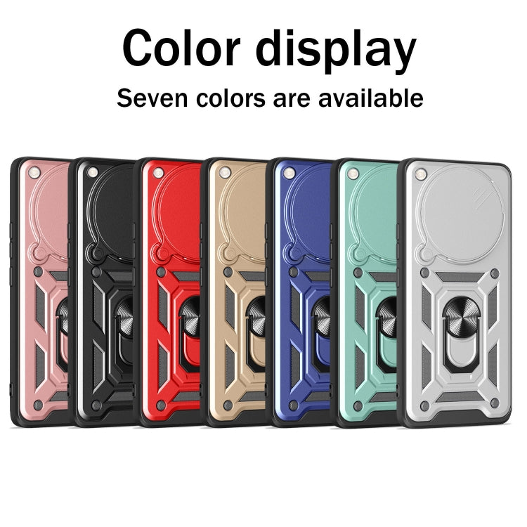 For Infinix Zero 40 4G Sliding Camera Cover Design TPU+PC Phone Case(Silver) - free shipping - PMC TechLife - Order now!