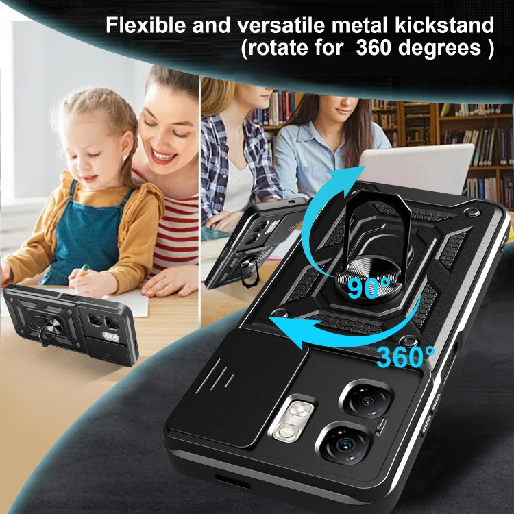 For Infinix Smart 9 / Hot 50i Sliding Camera Cover Design TPU+PC Phone Case(Red) - free shipping - PMC TechLife - Order now!