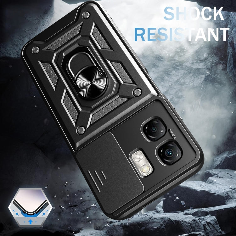 For Infinix Smart 9 / Hot 50i Sliding Camera Cover Design TPU+PC Phone Case(Blue) - free shipping - PMC TechLife - Order now!