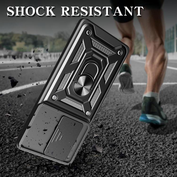 For Infinix Note 30 5G Sliding Camera Cover Design TPU+PC Phone Case(Black) - free shipping - PMC TechLife - Order now!