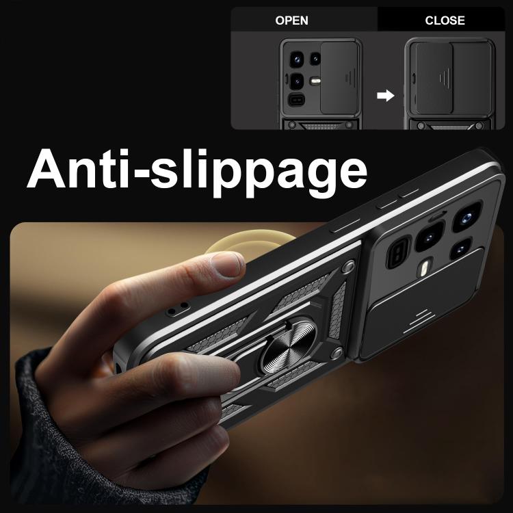 For Infinix Note 50 Pro 4G Sliding Camera Cover Design TPU+PC Phone Case(Green) - free shipping - PMC TechLife - Order now!