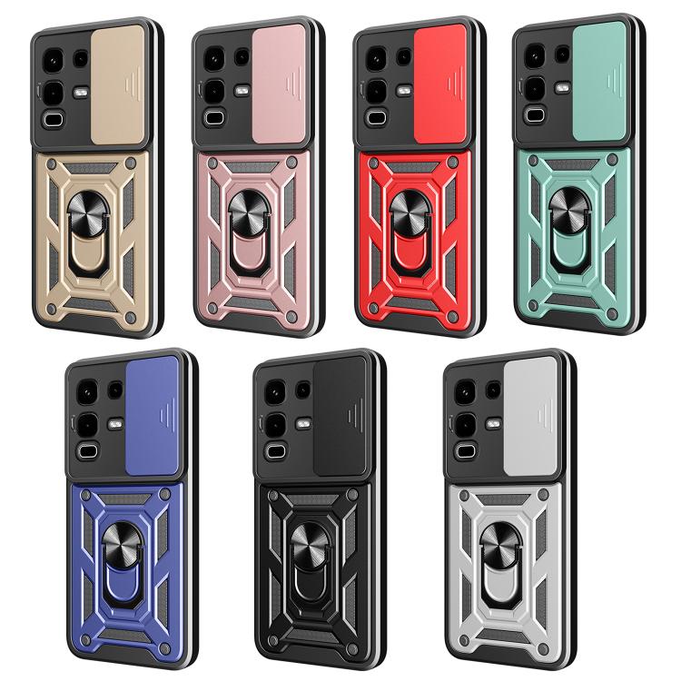 For Infinix Note 50s Sliding Camera Cover Design TPU+PC Phone Case(Red) - free shipping - PMC TechLife - Order now!