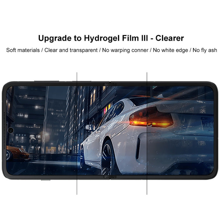 For OPPO Find N3 Flip imak Full Screen Hydrogel Film Front Screen + Back Protector Set - OPPO Tempered Glass by imak | Online Shopping South Africa | PMC TechLife | Buy Now Pay Later Mobicred