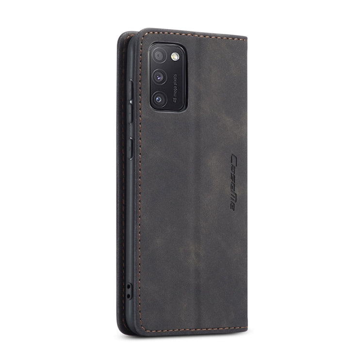 For Samsung Galaxy A41 CaseMe-013 Multifunctional Retro Frosted Horizontal Flip Leather Case with Card Slot & Holder & Wallet(Black) - Galaxy Phone Cases by CaseMe | Online Shopping South Africa | PMC Jewellery | Buy Now Pay Later Mobicred