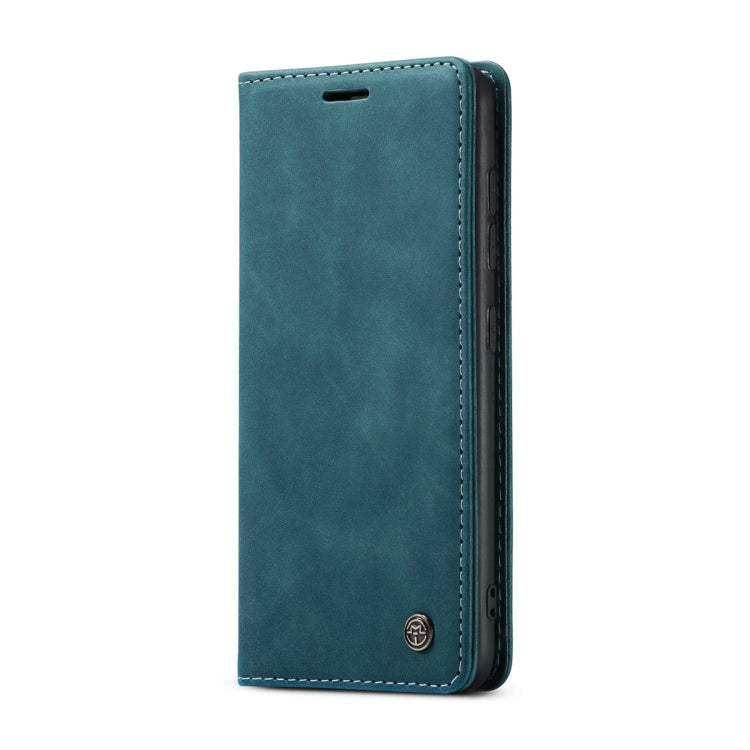For Samsung Galaxy A41 CaseMe-013 Multifunctional Retro Frosted Horizontal Flip Leather Case with Card Slot & Holder & Wallet(Blue) - free shipping - PMC Jewellery - Order now!