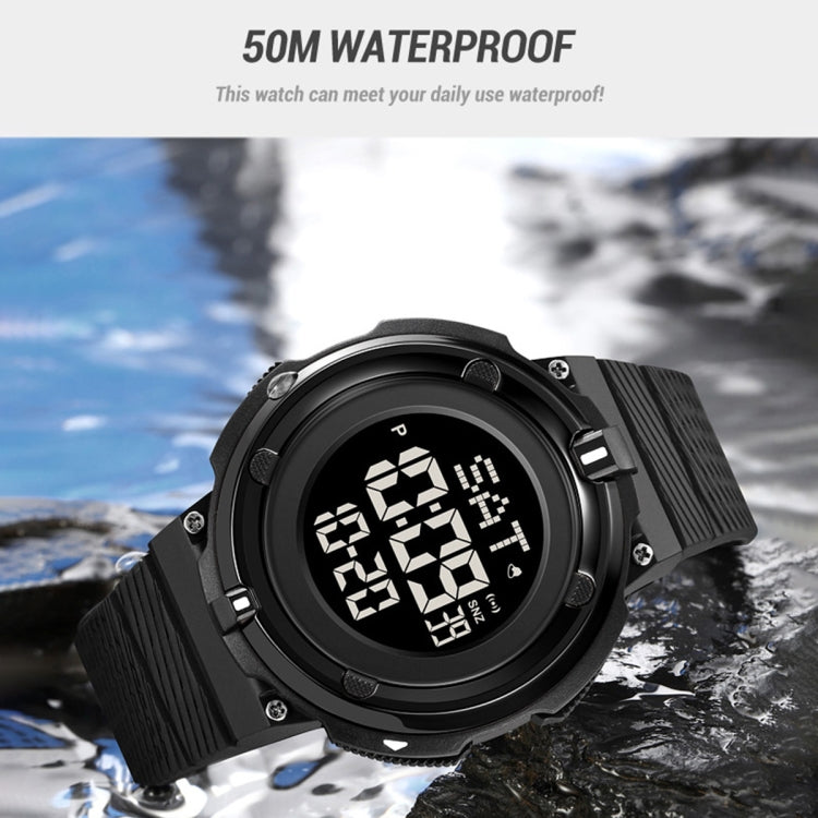 SKMEI 2010 Multifunctional Men 50M Waterproof Luminous Digital Wrist Watch(Rose Gold) - free shipping - PMC TechLife - Order now!