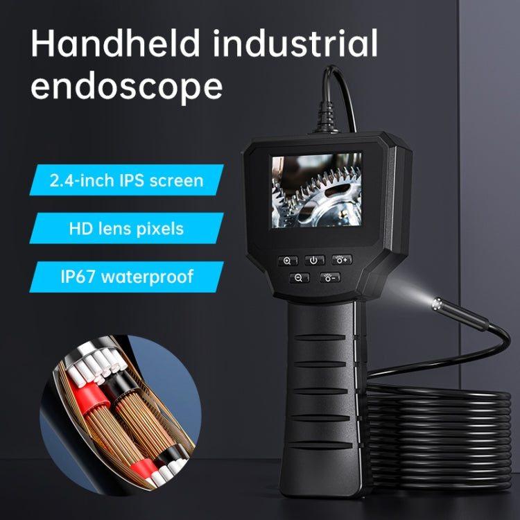 128AV 8mm Lenses Industrial Pipeline Endoscope with 2.4 inch Screen, Spec:5m Tube -  by PMC TechLife | Online Shopping South Africa | PMC TechLife | Buy Now Pay Later Mobicred