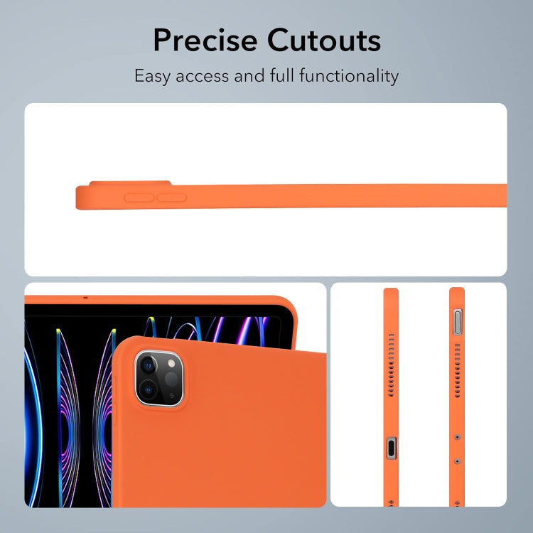 For iPad Air 11 2024 / 2025 Oil Spray Skin-friendly TPU Tablet Case(Orange) - iPad Air 11 2025 / 2024 Cases by PMC TechLife | Online Shopping South Africa | PMC TechLife | Buy Now Pay Later Mobicred