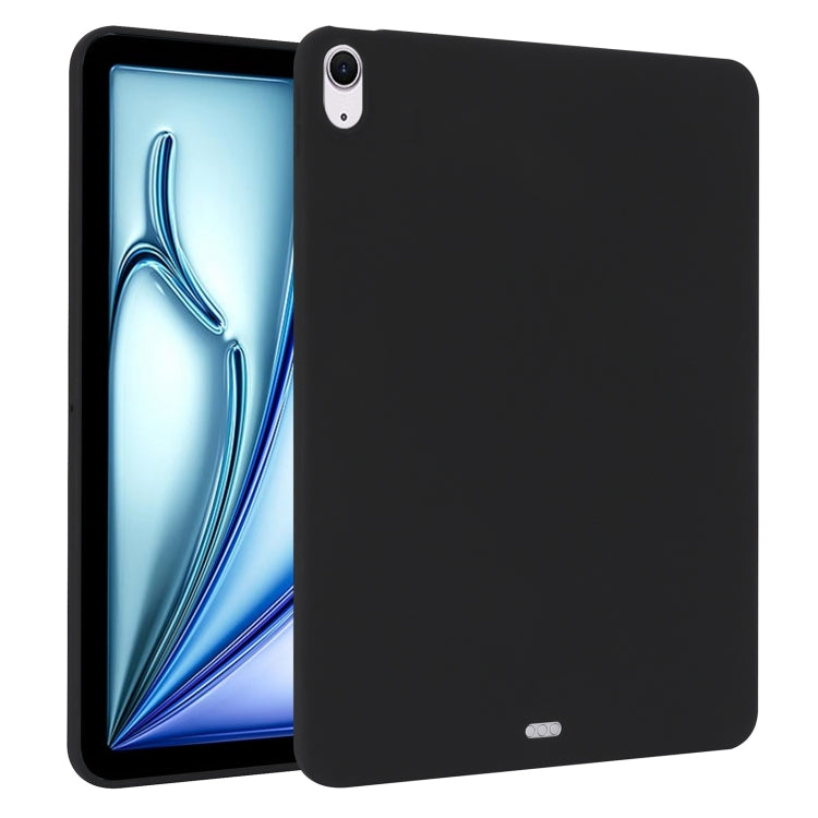 For iPad Air 11 2024 / 2025 Oil Spray Skin-friendly TPU Tablet Case(Black) - iPad Air 11 2025 / 2024 Cases by PMC TechLife | Online Shopping South Africa | PMC TechLife | Buy Now Pay Later Mobicred
