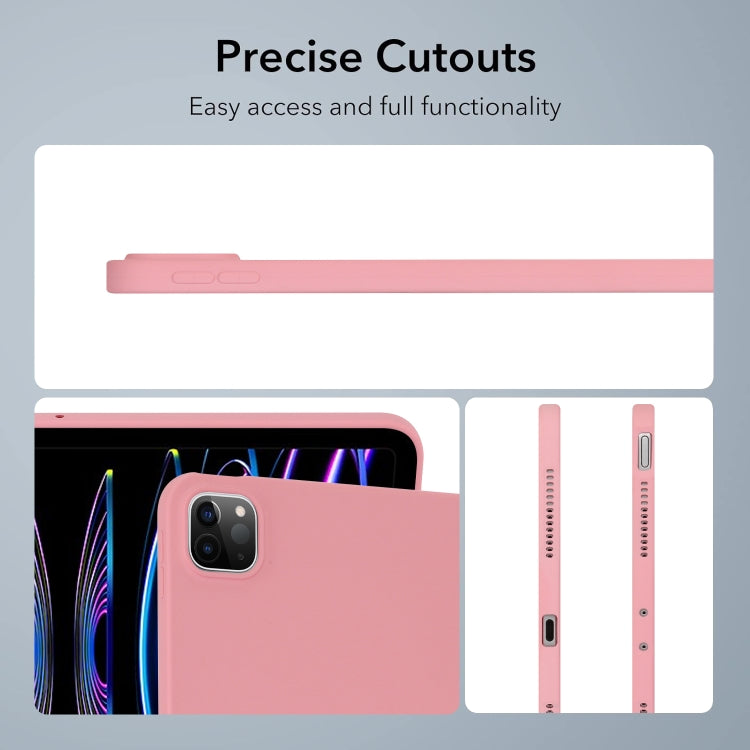 For iPad Air 13 2024 Oil Spray Skin-friendly TPU Tablet Case(Pink) - iPad Air 13 2024 Cases by PMC TechLife | Online Shopping South Africa | PMC TechLife | Buy Now Pay Later Mobicred