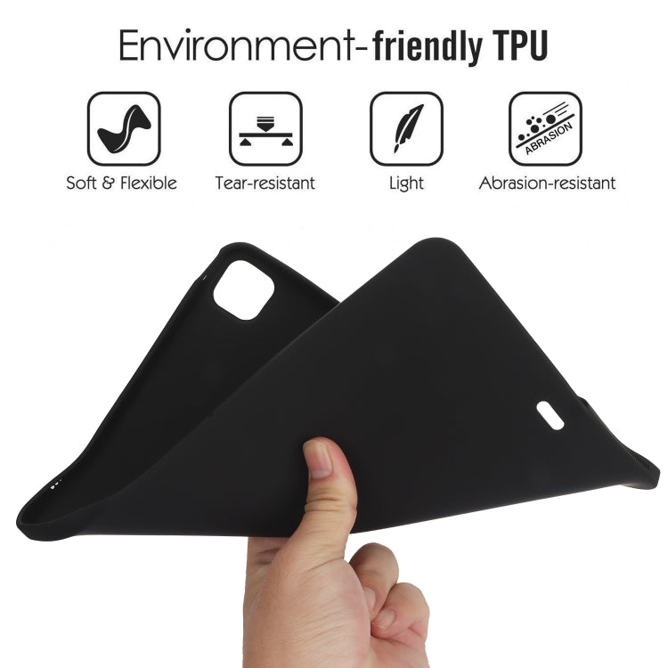 For iPad Air 13 2024 / Air 13 2025 Oil Spray Skin-friendly TPU Tablet Case(Black) - iPad Air 13 2025 / 2024 Cases by PMC TechLife | Online Shopping South Africa | PMC TechLife | Buy Now Pay Later Mobicred