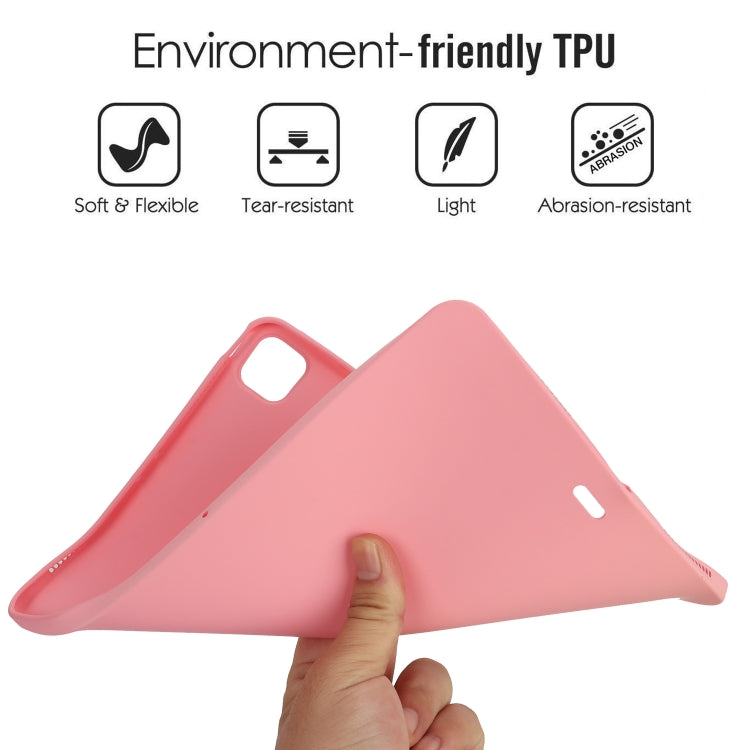 For iPad Pro 13 2024 Oil Spray Skin-friendly TPU Tablet Case(Pink) - iPad Pro 13 2024 Cases by PMC TechLife | Online Shopping South Africa | PMC TechLife | Buy Now Pay Later Mobicred