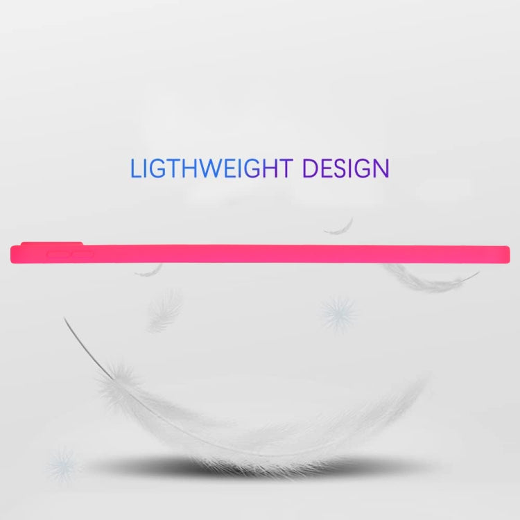 For iPad Pro 13 2024 Oil Spray Skin-friendly TPU Tablet Case(Rose Red) - iPad Pro 13 2024 Cases by PMC TechLife | Online Shopping South Africa | PMC TechLife | Buy Now Pay Later Mobicred