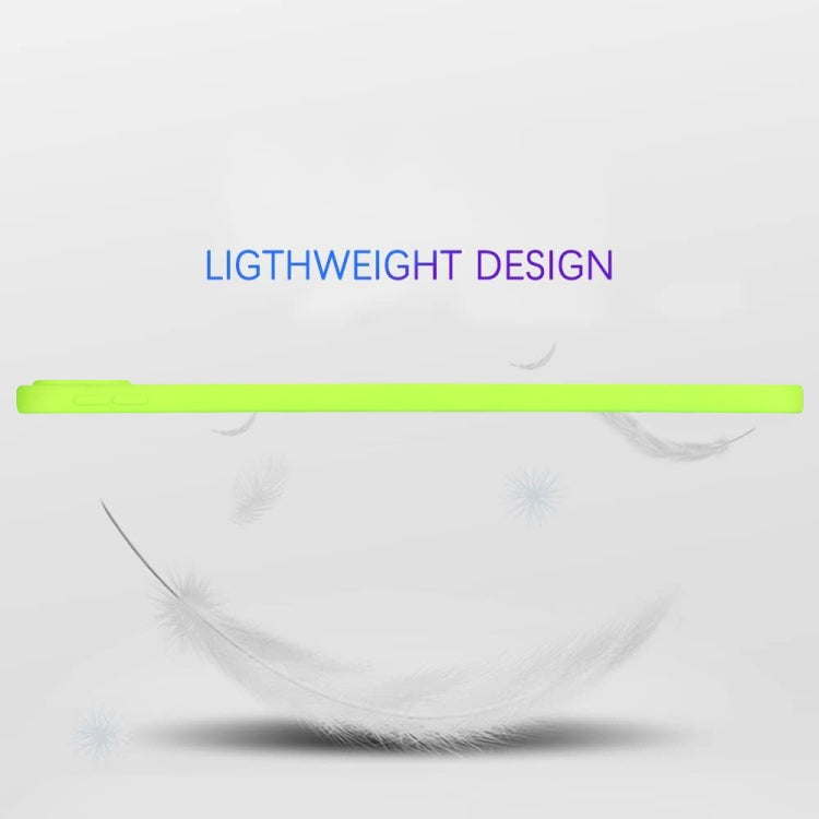 For iPad Pro 13 2024 Oil Spray Skin-friendly TPU Tablet Case(Fluorescent Green) - iPad Pro 13 2024 Cases by PMC TechLife | Online Shopping South Africa | PMC TechLife | Buy Now Pay Later Mobicred