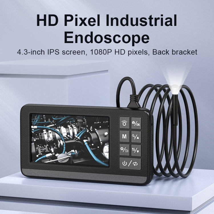 P005 8mm Single Lenses Industrial Pipeline Endoscope with 4.3 inch HD Screen, Spec:5m Tube -  by PMC TechLife | Online Shopping South Africa | PMC TechLife | Buy Now Pay Later Mobicred