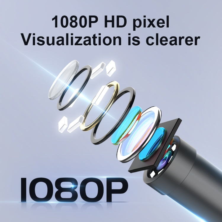 P005 8mm Dual Lenses Industrial Pipeline Endoscope with 4.3 inch HD Screen, Spec:1m Tube - free shipping - PMC TechLife - Order now!