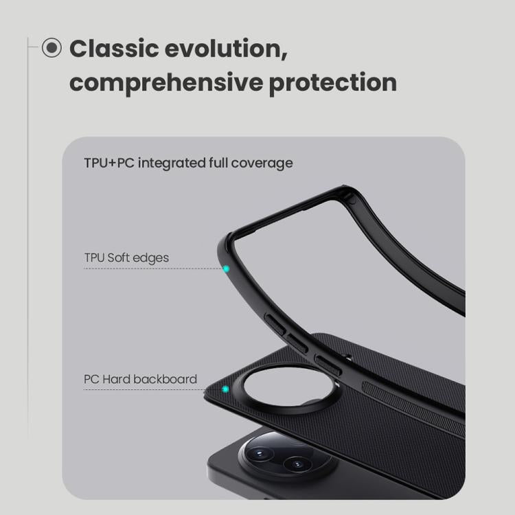 For Redmi K80 NILLKIN Frosted Shield Pro Magnetic Phone Case(Black) - free shipping - PMc TechLife - Order now!