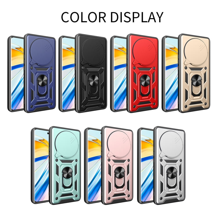 For Xiaomi 14 Ultra Sliding Camera Cover Design TPU Hybrid PC Phone Case(Rose Gold) - 14 Ultra Cases by PMC TechLife | Online Shopping South Africa | PMC TechLife | Buy Now Pay Later Mobicred
