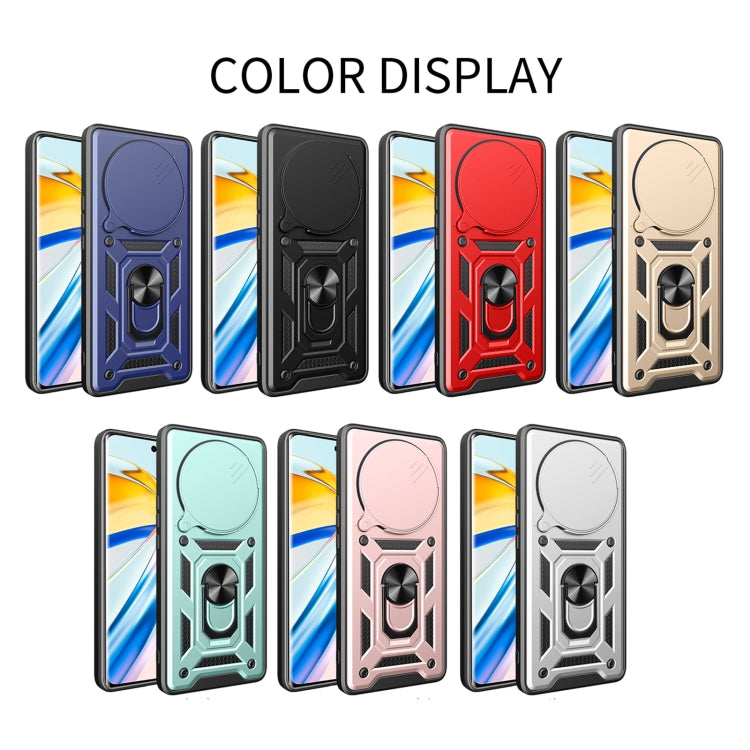For Xiaomi Redmi A3 Sliding Camera Cover Design TPU Hybrid PC Phone Case(Rose Gold) - Xiaomi Cases by PMC TechLife | Online Shopping South Africa | PMC TechLife | Buy Now Pay Later Mobicred