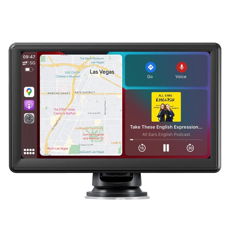 X70-1 Car 7 inch IPS Portable Smart Screen Wireless Screen Projection Carplay Android Auto(Black) - Car Monitor by PMC TechLife | Online Shopping South Africa | PMC TechLife | Buy Now Pay Later Mobicred