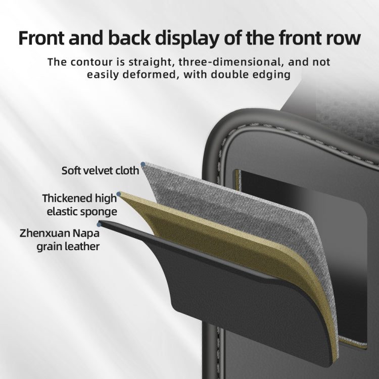 3054 Napa Texture Leather Car Center Console Storage Bag(Brown) - Stowing Tidying by PMC TechLife | Online Shopping South Africa | PMC TechLife | Buy Now Pay Later Mobicred