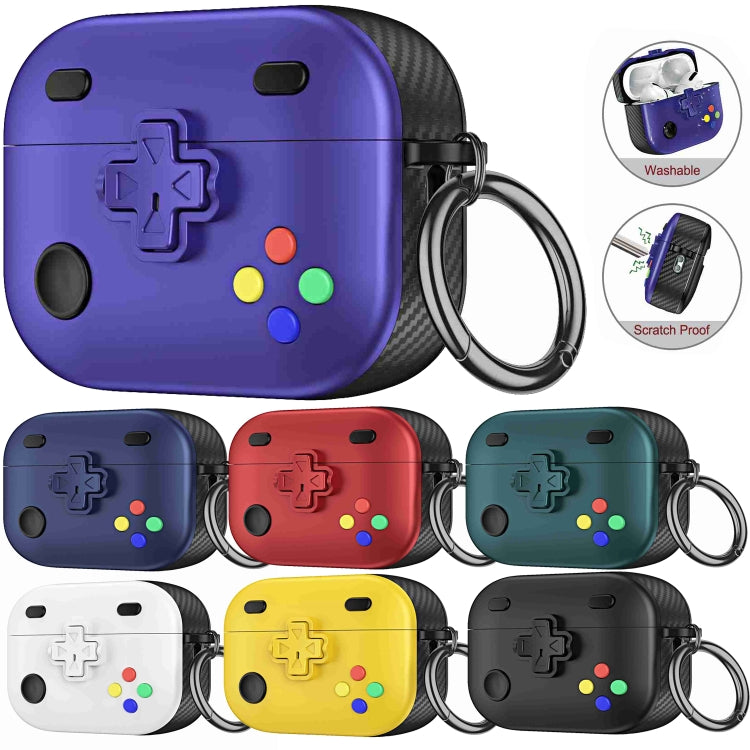 For AirPods Pro 2 Game Console Shape Wireless Earphones Protective Case(Green) - For AirPods Pro 2 by PMC Jewellery | Online Shopping South Africa | PMC Jewellery | Buy Now Pay Later Mobicred