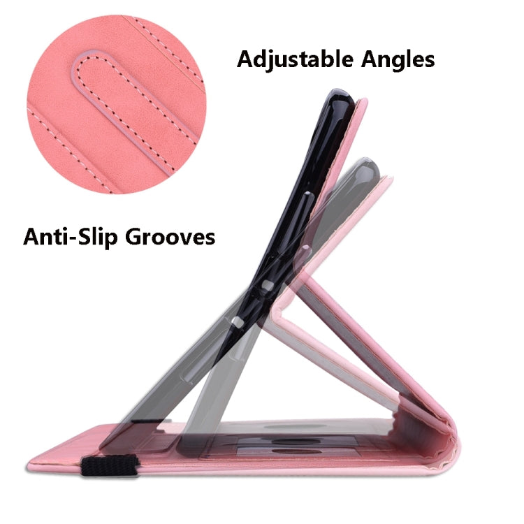 For Samsung Galaxy Tab S9 FE Calf Texture Embossed Leather Tablet Case(Pink) - free shipping - PMC Jewellery - Order now!