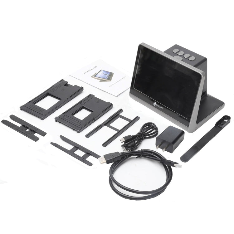 Tonivent TON172 24-48 Mega Pixels 7 inch HD Screen Film Scanner(EU Plug) - Portable Scanner by PMC TechLife | Online Shopping South Africa | PMC TechLife | Buy Now Pay Later Mobicred