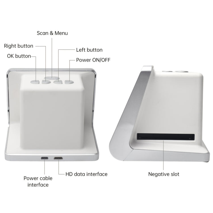 Tonivent TON170 22 Mega Pixels 5 inch HD Screen Film Scanner(AU Plug) - Portable Scanner by PMC TechLife | Online Shopping South Africa | PMC TechLife | Buy Now Pay Later Mobicred
