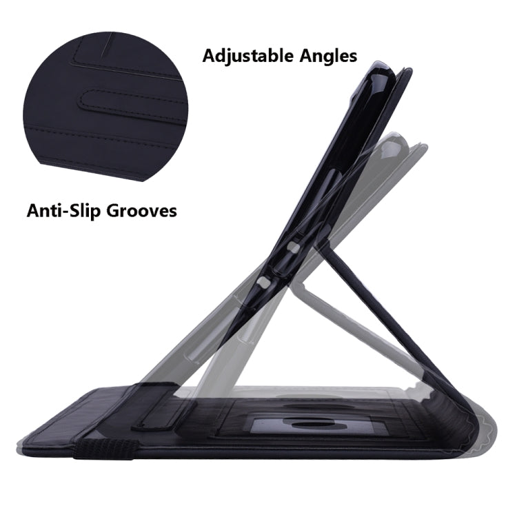 For Lenovo Tab P12 12.7 Calf Texture Embossed Leather Tablet Case(Black) - Lenovo by PMC TechLife | Online Shopping South Africa | PMC TechLife | Buy Now Pay Later Mobicred