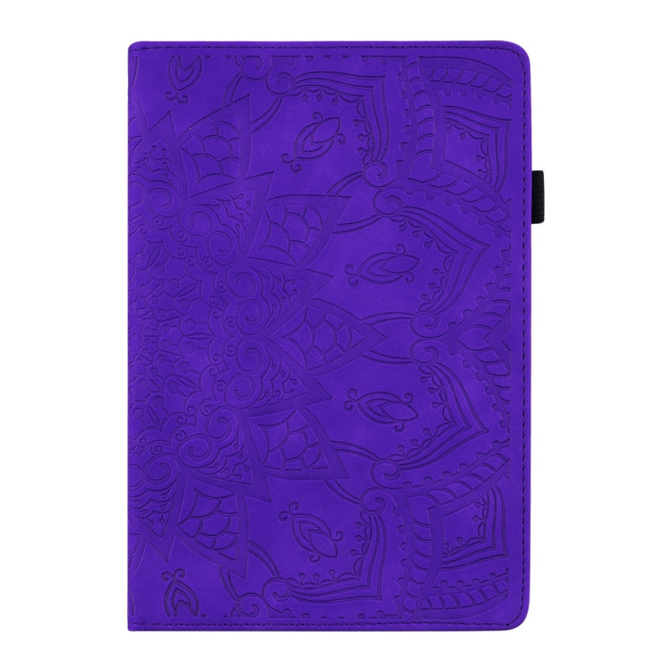 For Lenovo Tab P12 12.7 Calf Texture Embossed Leather Tablet Case(Purple) - free shipping - PMC TechLife - Order now!