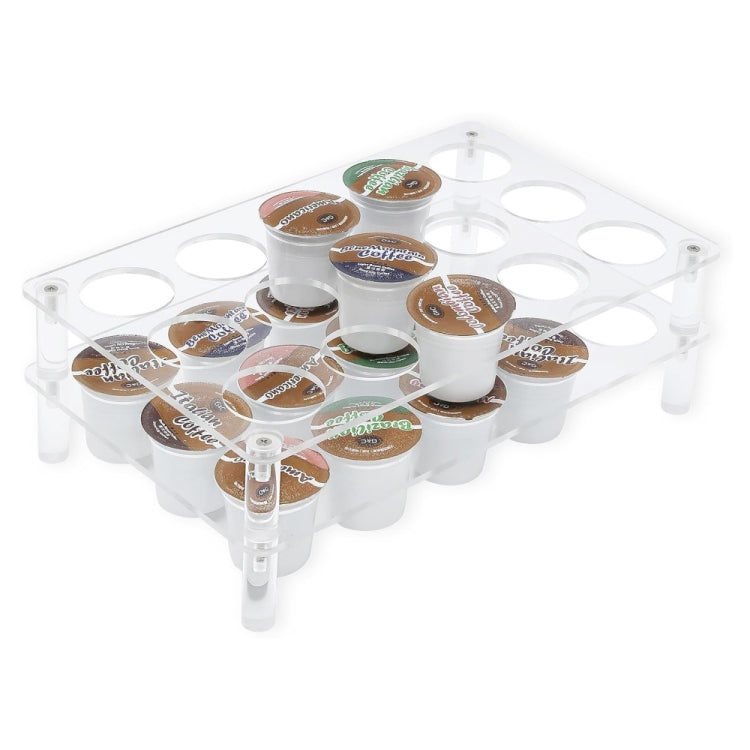 2pcs YX037 Coffee Capsule Display Rack Coffee Bag Organizer - free shipping - PMC TechLife - Order now!