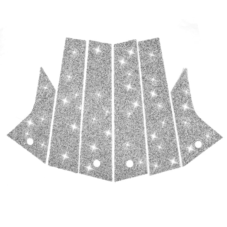 For Ford Mustang Mach E 2021 Car B-pillar Diamond Decorative Sticker - Car Interior Mouldings by PMC TechLife | Online Shopping South Africa | PMC TechLife | Buy Now Pay Later Mobicred