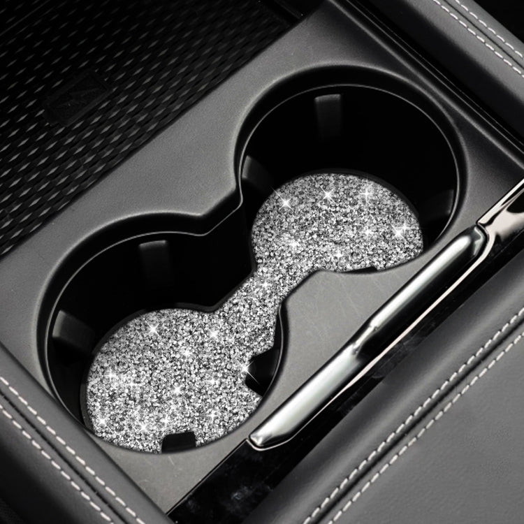 For Ford Mustang Mach E 2021 Car Large Cup Base Diamond Decorative Sticker - Car Interior Mouldings by PMC TechLife | Online Shopping South Africa | PMC TechLife | Buy Now Pay Later Mobicred