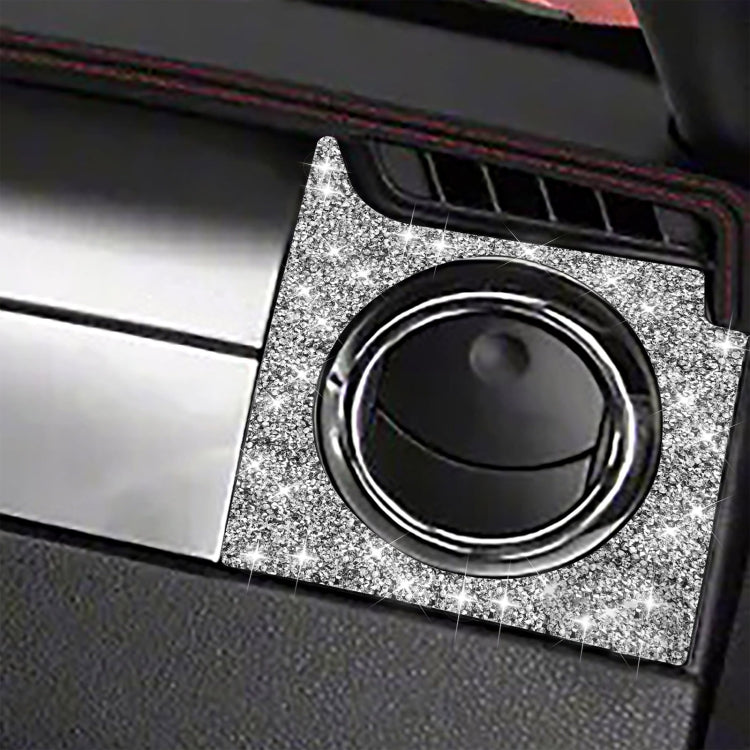 For Ford Mustang 2005-2009 Car Right Air Outlet Diamond Decorative Sticker, Left Drive - Car Interior Mouldings by PMC TechLife | Online Shopping South Africa | PMC TechLife | Buy Now Pay Later Mobicred