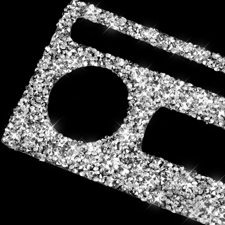 For Chevrolet Corvette C6 2005-2013 Car Aircondition Button Diamond Decorative Sticker, Left Drive - Car Interior Mouldings by PMC TechLife | Online Shopping South Africa | PMC TechLife | Buy Now Pay Later Mobicred