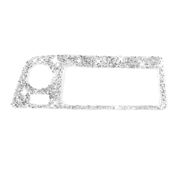 For Chevrolet Corvette C7 2014-2019 Car Headlight Switch Frame Diamond Decorative Sticker, Left Drive - Car Interior Mouldings by PMC TechLife | Online Shopping South Africa | PMC TechLife | Buy Now Pay Later Mobicred