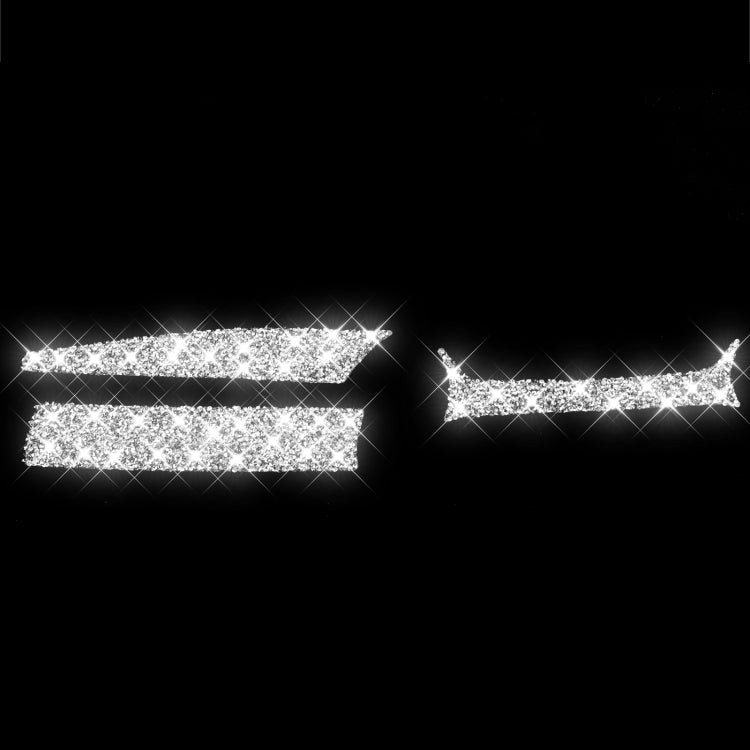 For Chevrolet Corvette C7 2014-2019 7 in 1 Car Central Control Panel Diamond Decorative Sticker, Left Drive - Car Interior Mouldings by PMC TechLife | Online Shopping South Africa | PMC TechLife | Buy Now Pay Later Mobicred