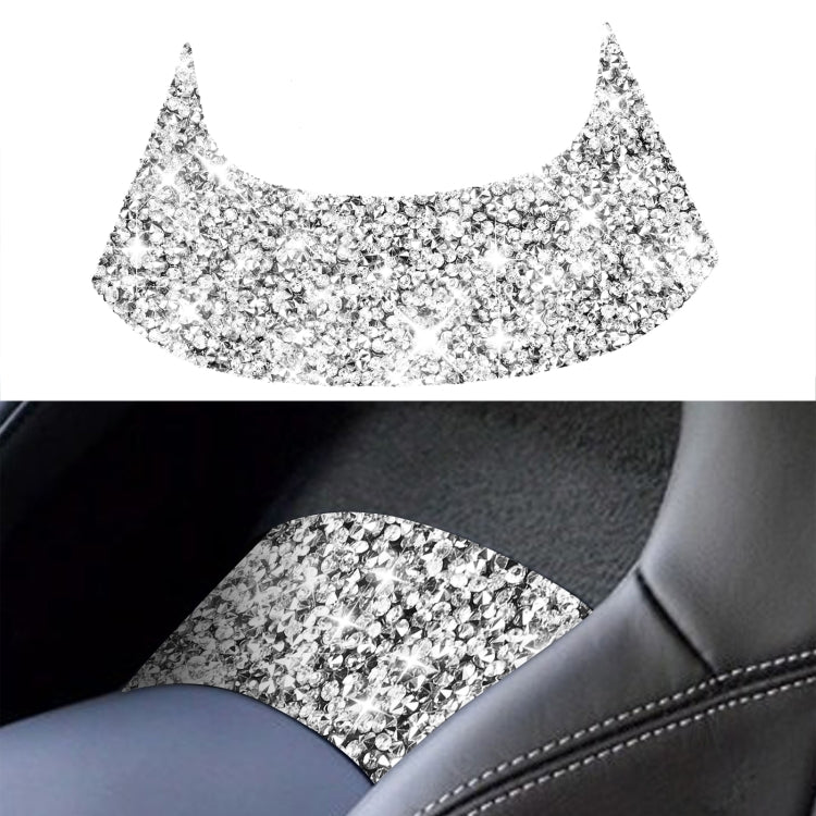 For Chevrolet Corvette C7 2014-2019 Car Rear Center Part Diamond Decorative Sticker, Left Drive - Car Interior Mouldings by PMC TechLife | Online Shopping South Africa | PMC TechLife | Buy Now Pay Later Mobicred