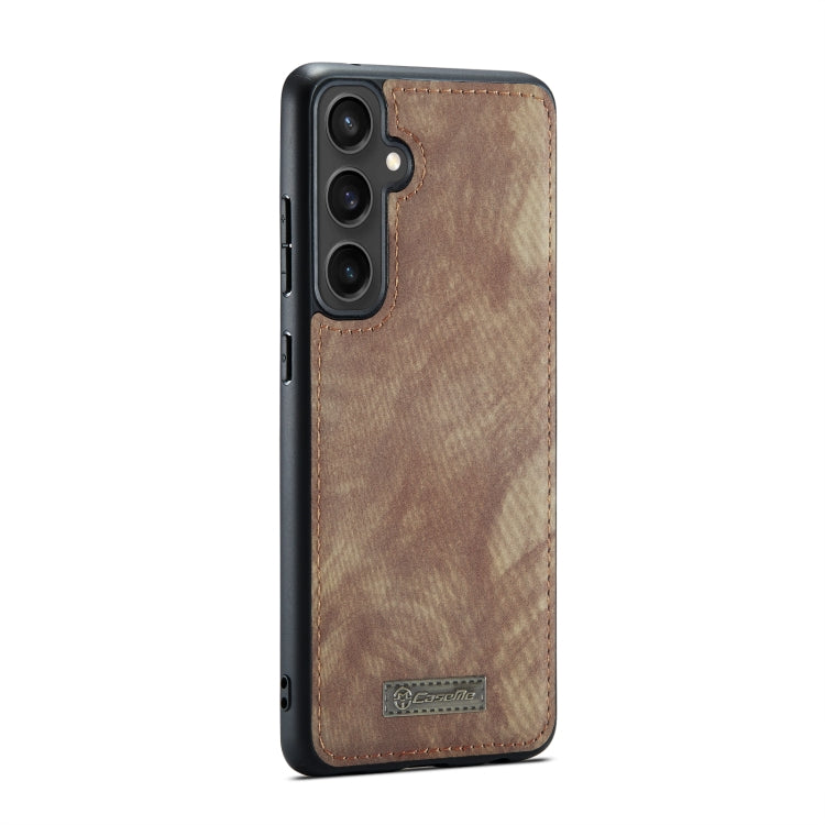 For Samsung Galaxy S23 FE CaseMe 008 Multifunctional Zipper Wallet Leather Phone Case with Lanyard(Brown) - free shipping - PMC Jewellery - Order now!