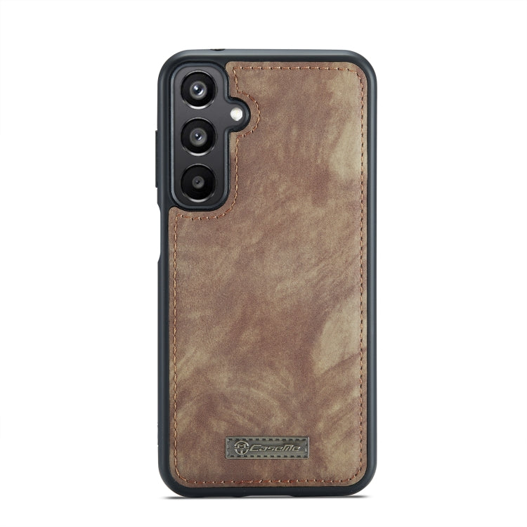 For Samsung Galaxy A15 5G CaseMe 008 Multifunctional Zipper Wallet Leather Phone Case with Lanyard(Brown) - free shipping - PMC Jewellery - Order now!